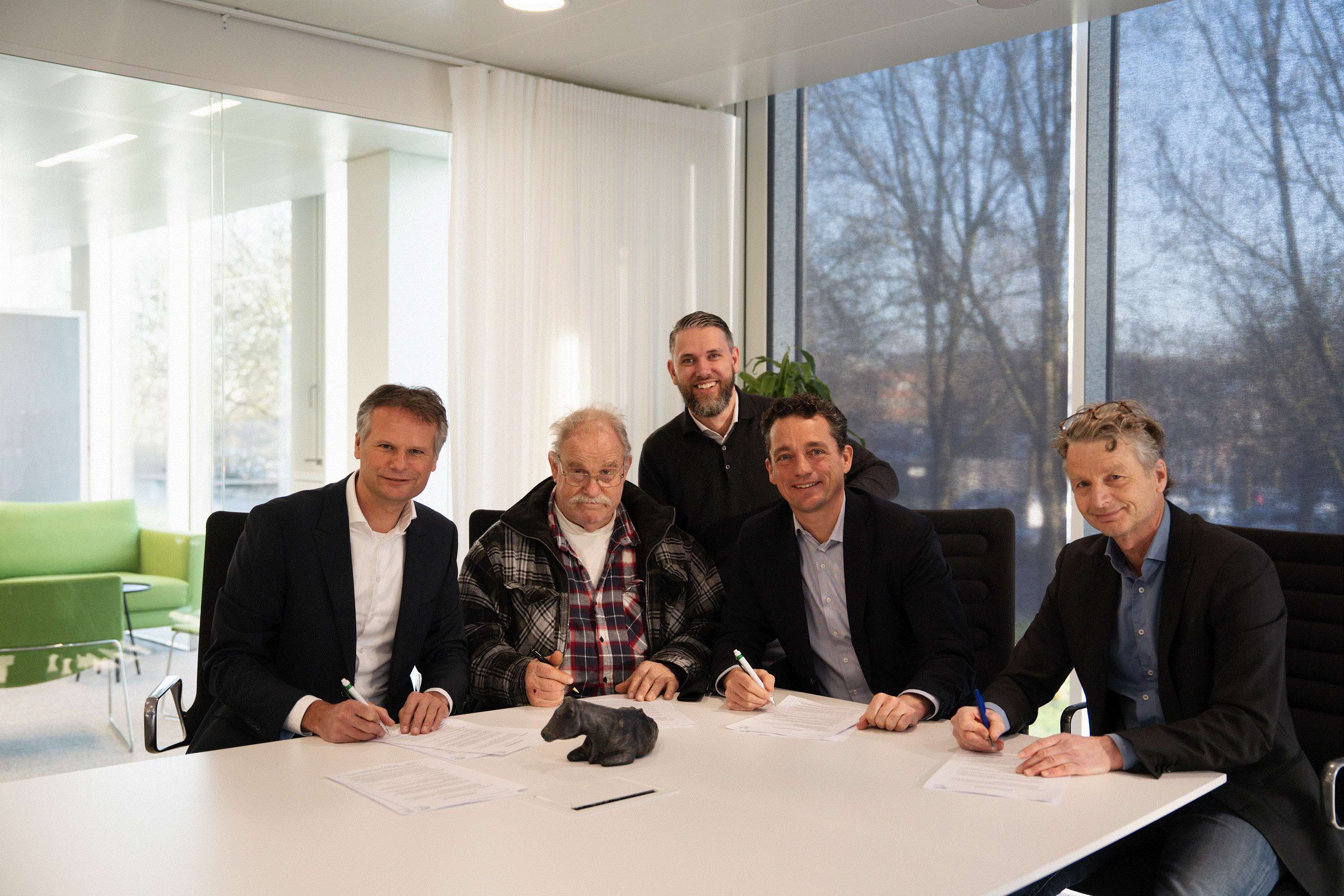 Ondertekening intentieovereenkomst gemeente en initiatiefnemers